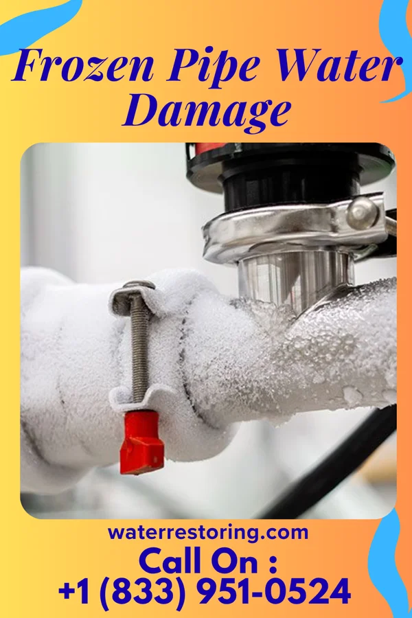 Frozen Pipe Water Damage in Woodlawn, MD